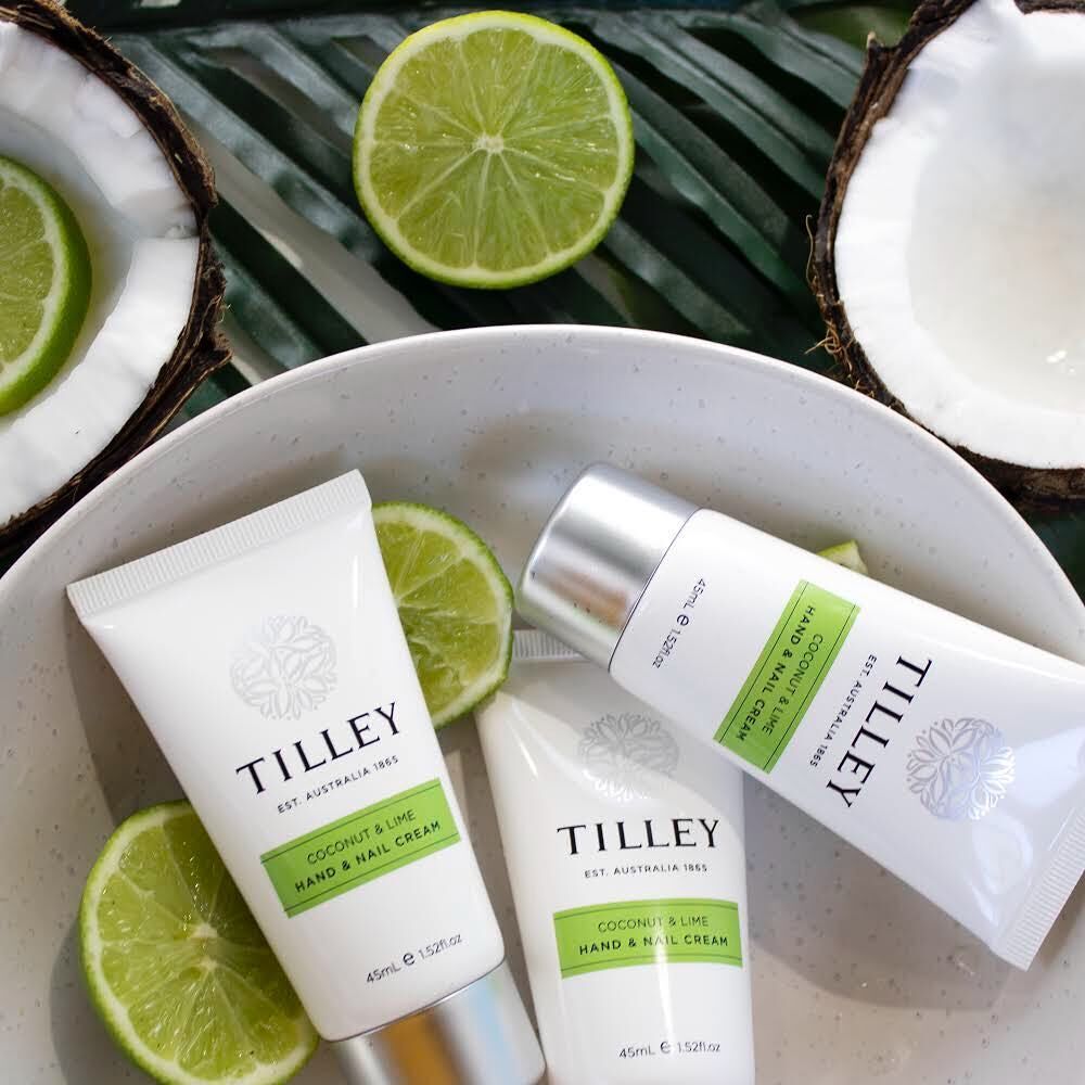 Tilley Hand & Nail Cream - Coconut & Lime 45ml