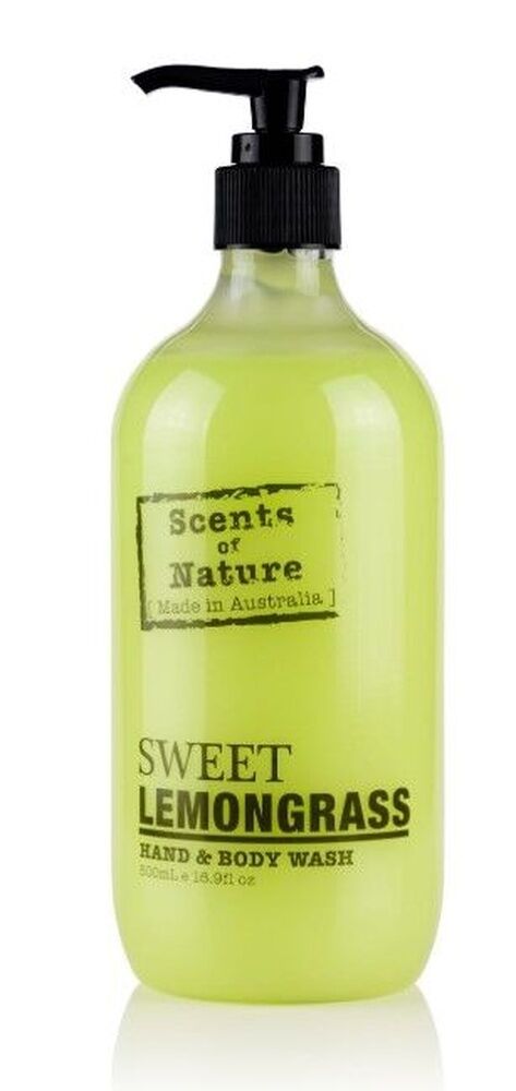 Scents of Nature by Tilley Hand & Body Wash - Sweet Lemongrass 500ml