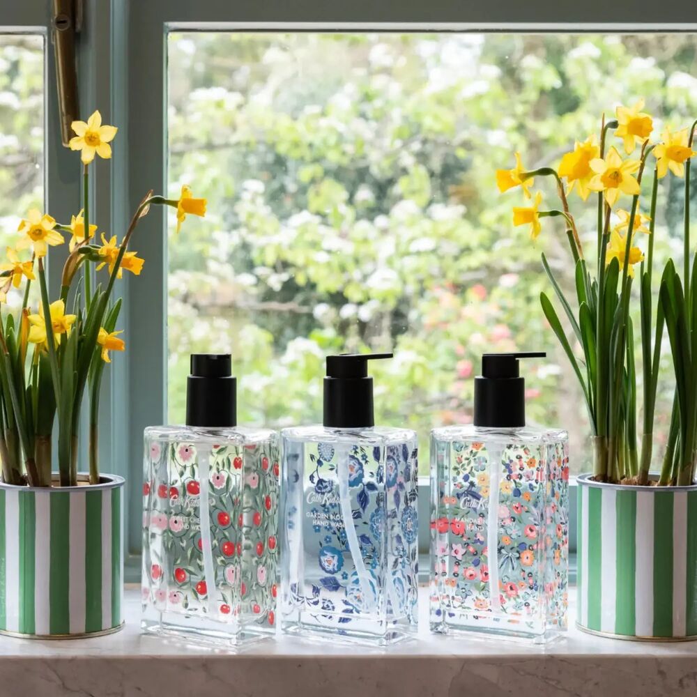 Cath Kidston Glass Bottle Hand Wash - Garden Blooms