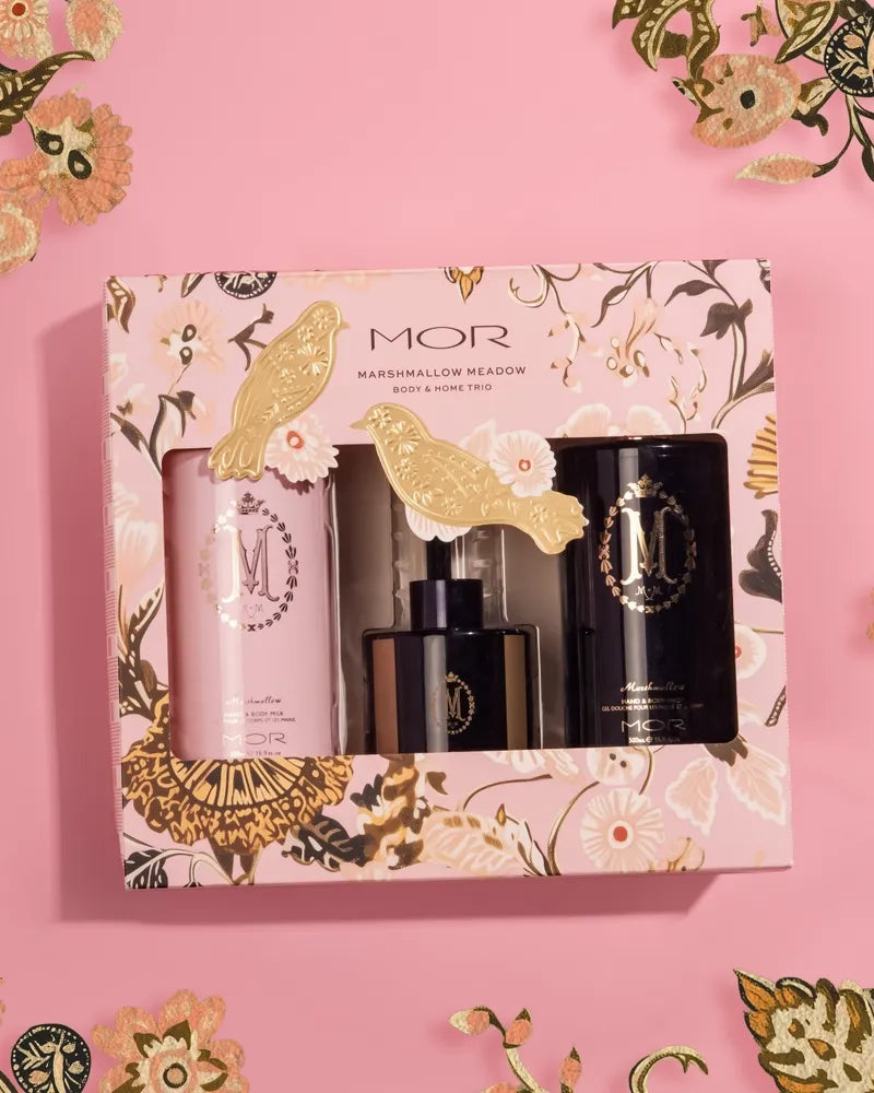 MOR Marshmallow Meadow Body & Home Trio