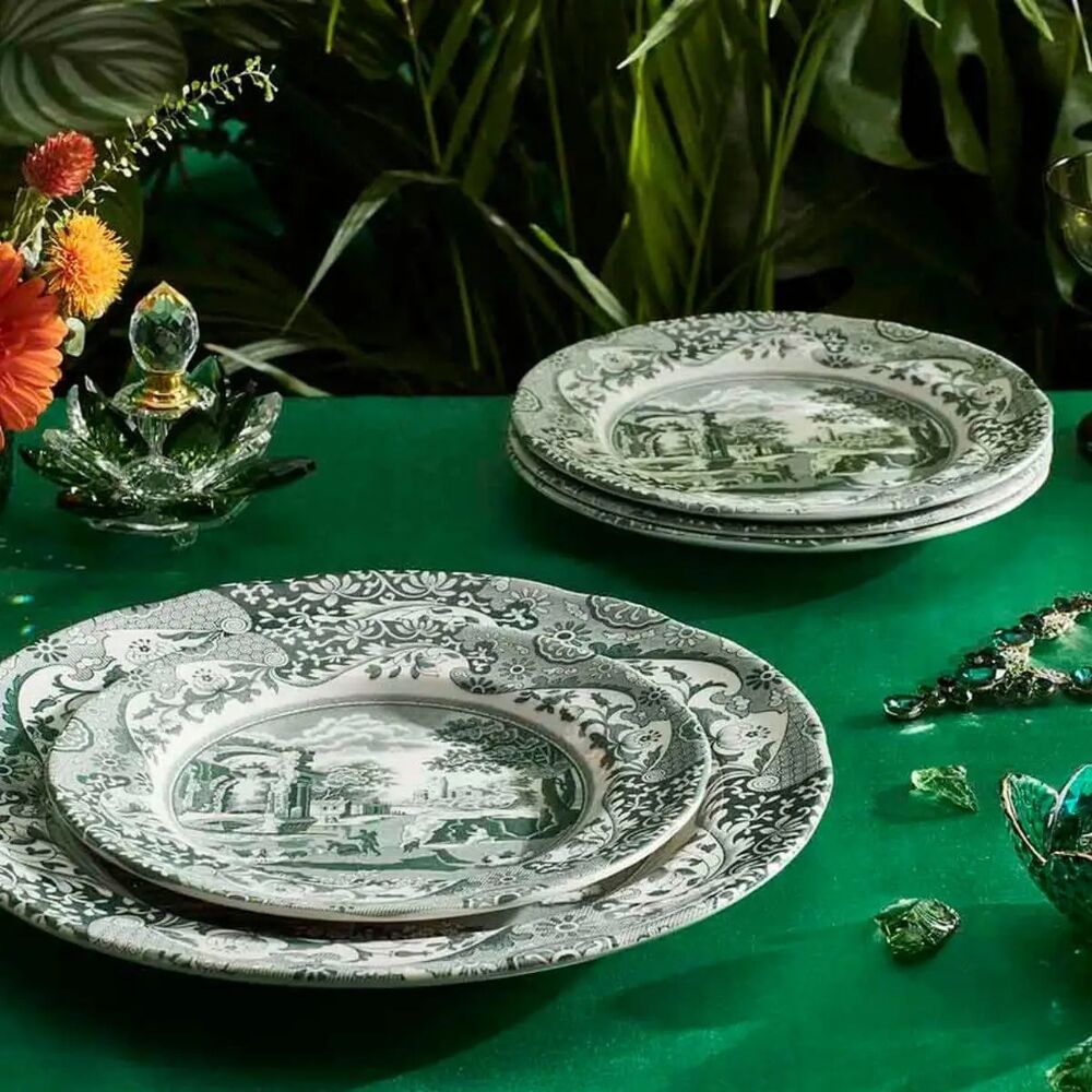 Spode Heritage Green Italian - Tea Plate (Set of 4)