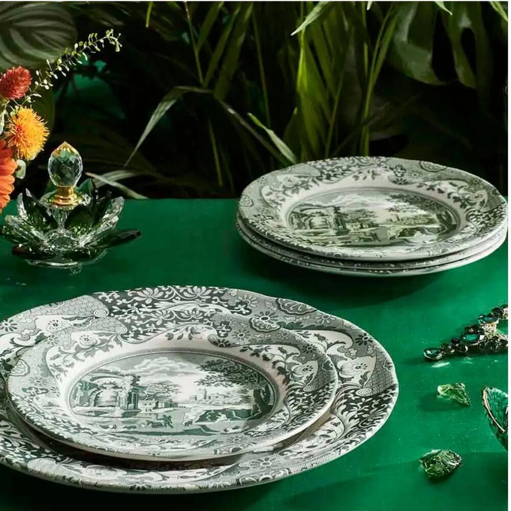 Spode Heritage Green Italian - Soup Plate (Set of 4)