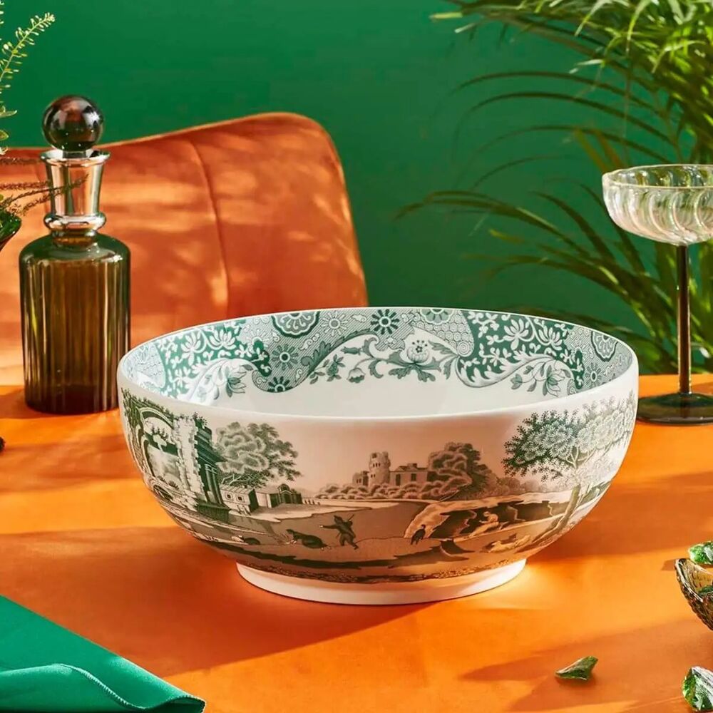 Spode Heritage Green Italian - Round Bowl