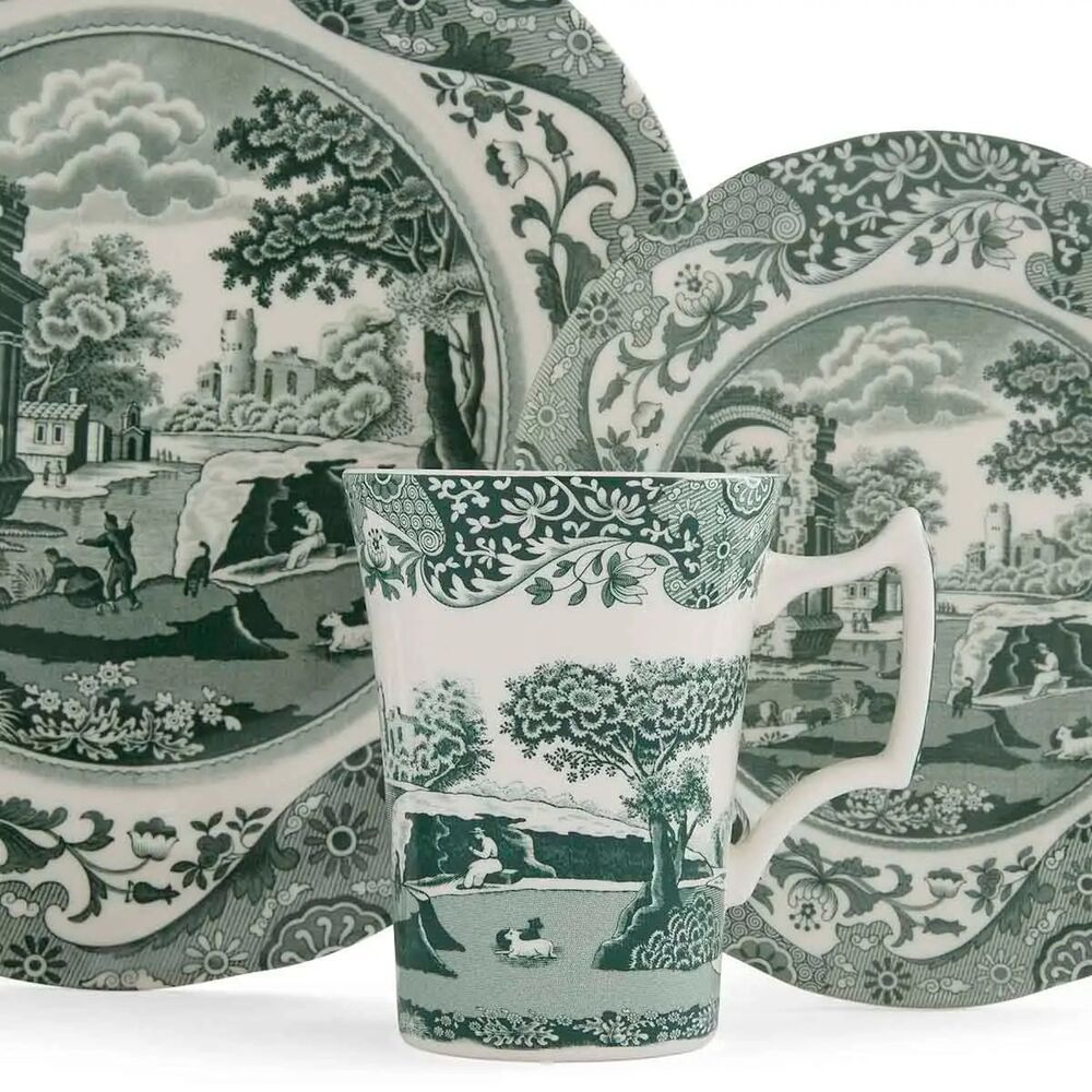 Spode Heritage Green Italian - 12pc Dinner Set