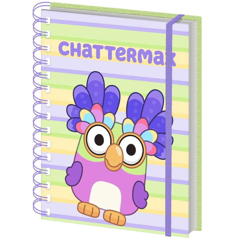 Impact Merch - Bluey Chattermax Wiro A5 Notebook