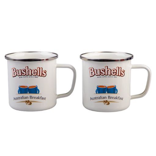 Rojo - Bushells Mugs - Cream (Set of 2)