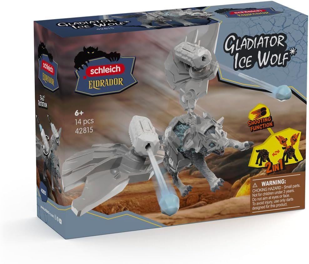 Schleich Eldrador - Gladiator Ice Wolf