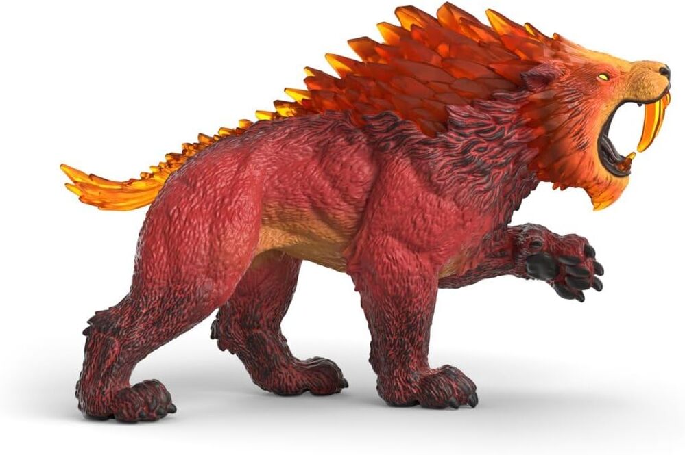 Schleich Eldrador - Lava Saber-toothed Tiger