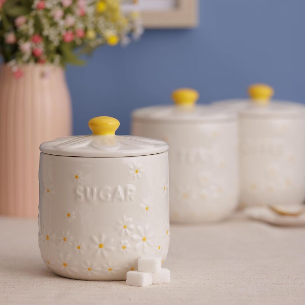 Price & Kensington - Daisy Sugar Jar (700ml)