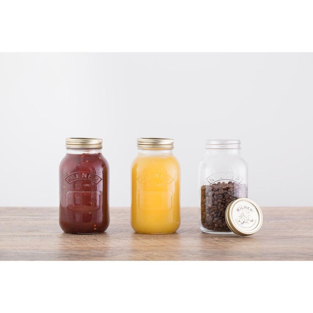 Kilner Genuine Preserve Jar - 1000ml
