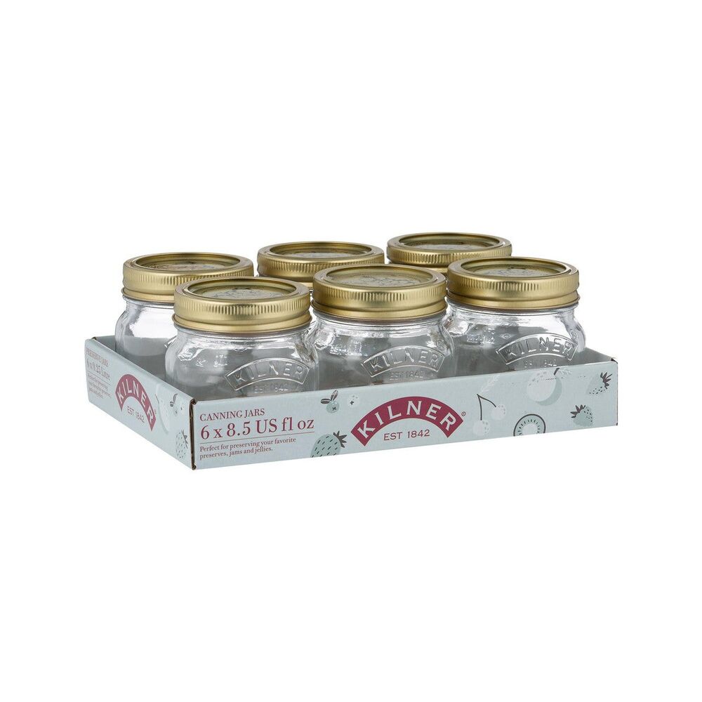 Kilner Genuine Preserve Jar - Set of 6 250ml