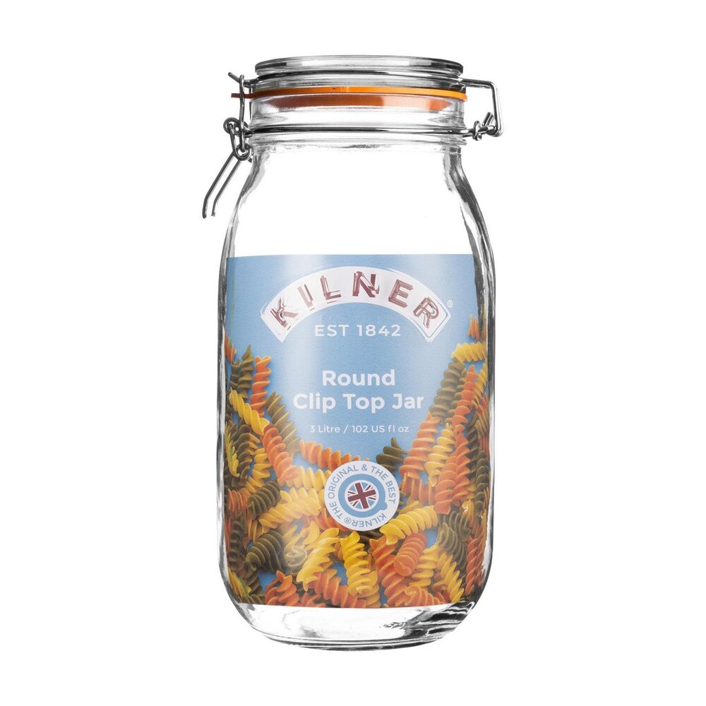 Kilner Round Clip Top Jar - 3000ml