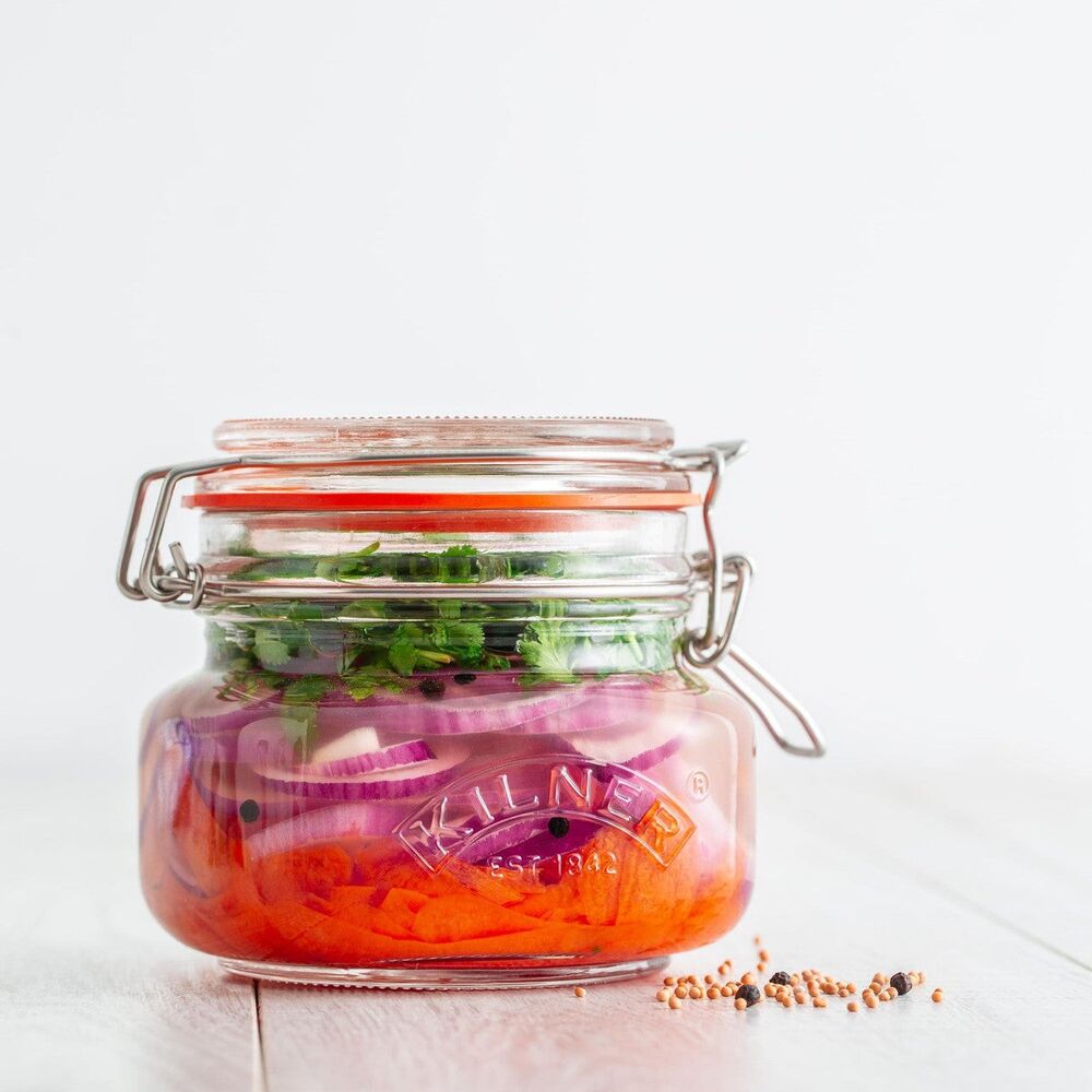 Kilner Square Clip Top Jar - 500ml