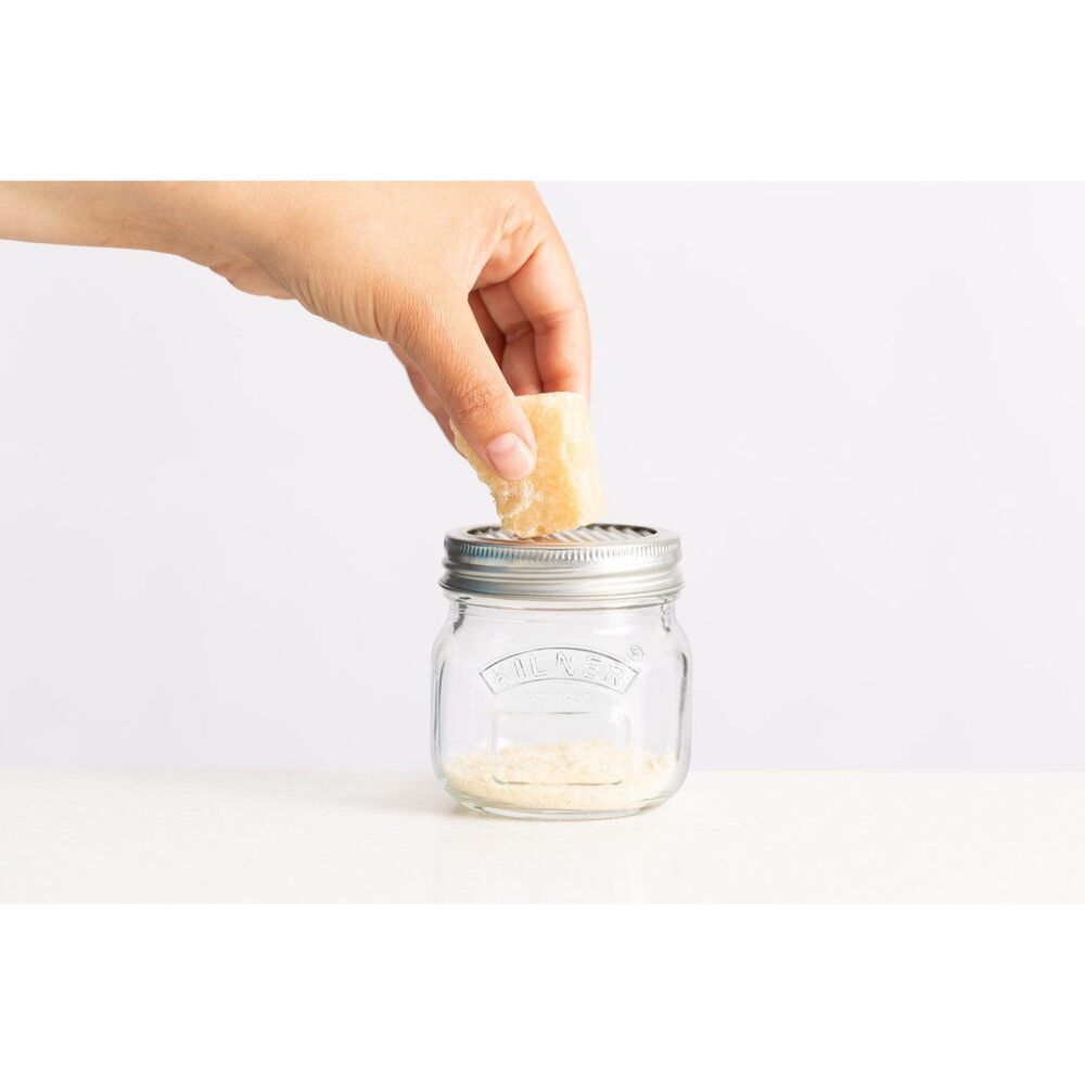 Kilner Storage Jar With Fine Grater Lid - 250ml