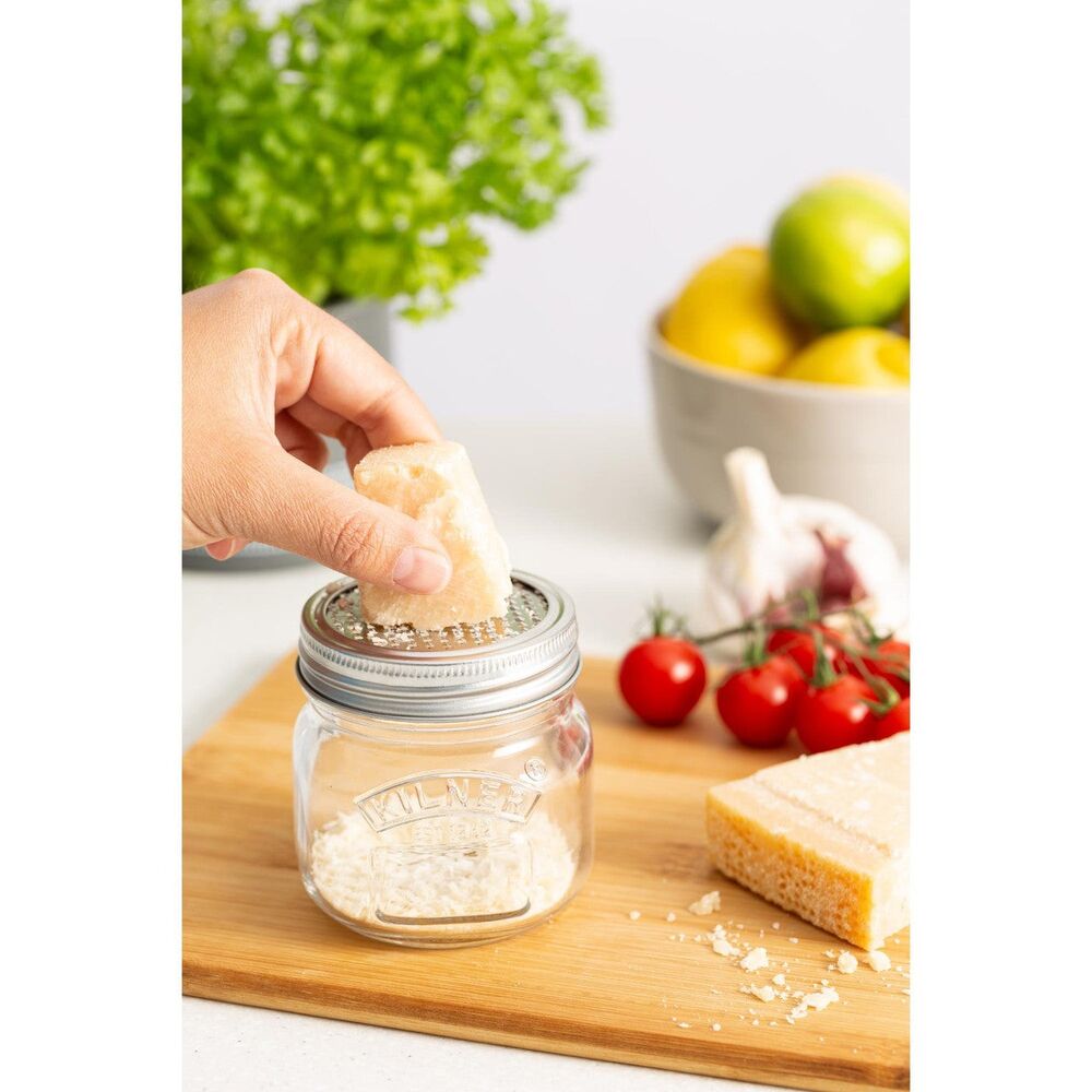 Kilner Storage Jar With Fine Grater Lid - 250ml