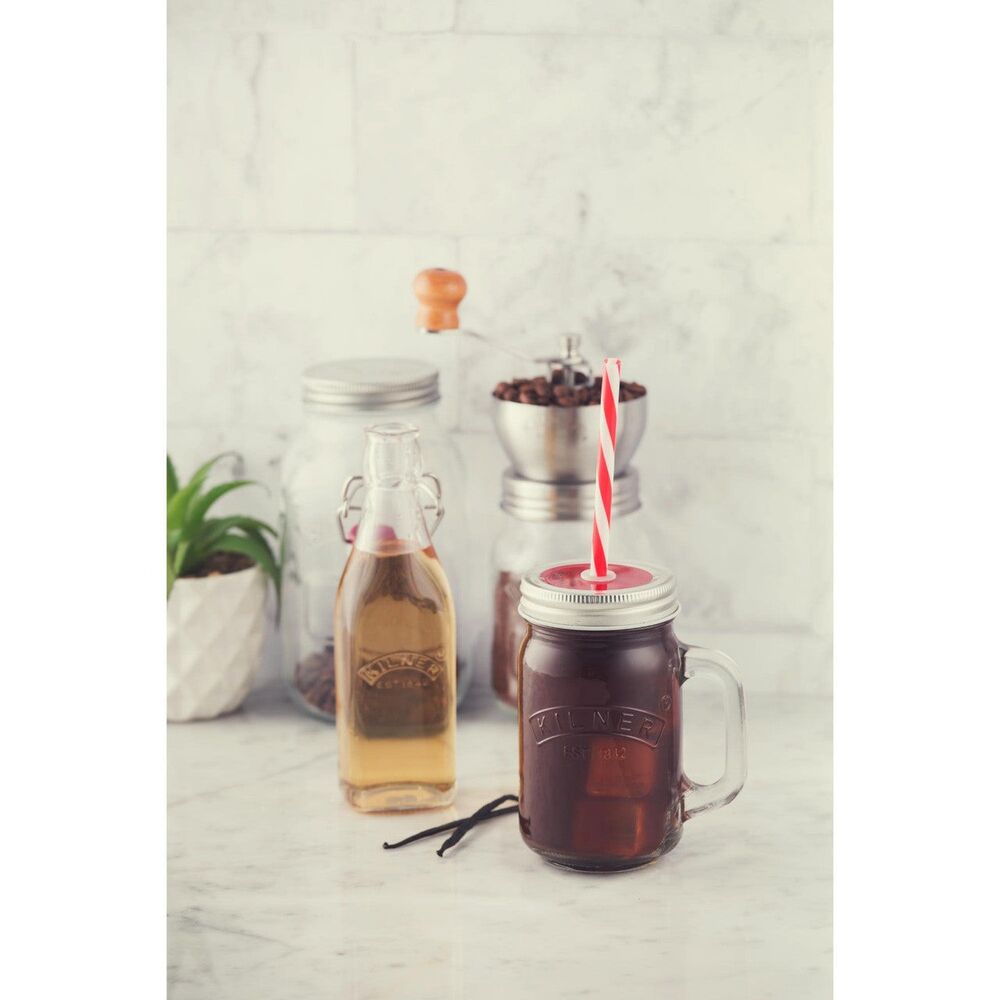 Kilner Square Clip Top Bottle - 250ml