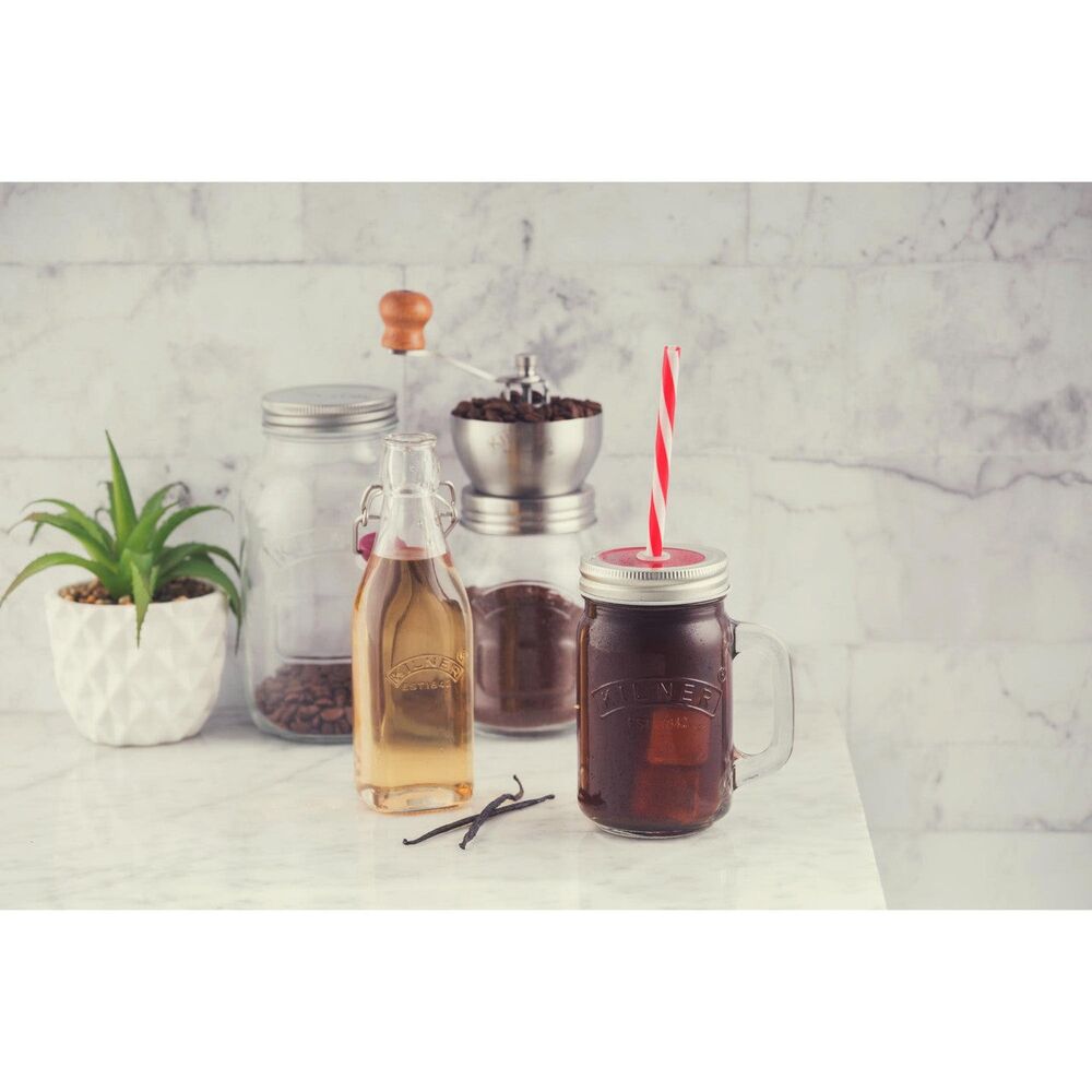 Kilner Square Clip Top Bottle - 250ml