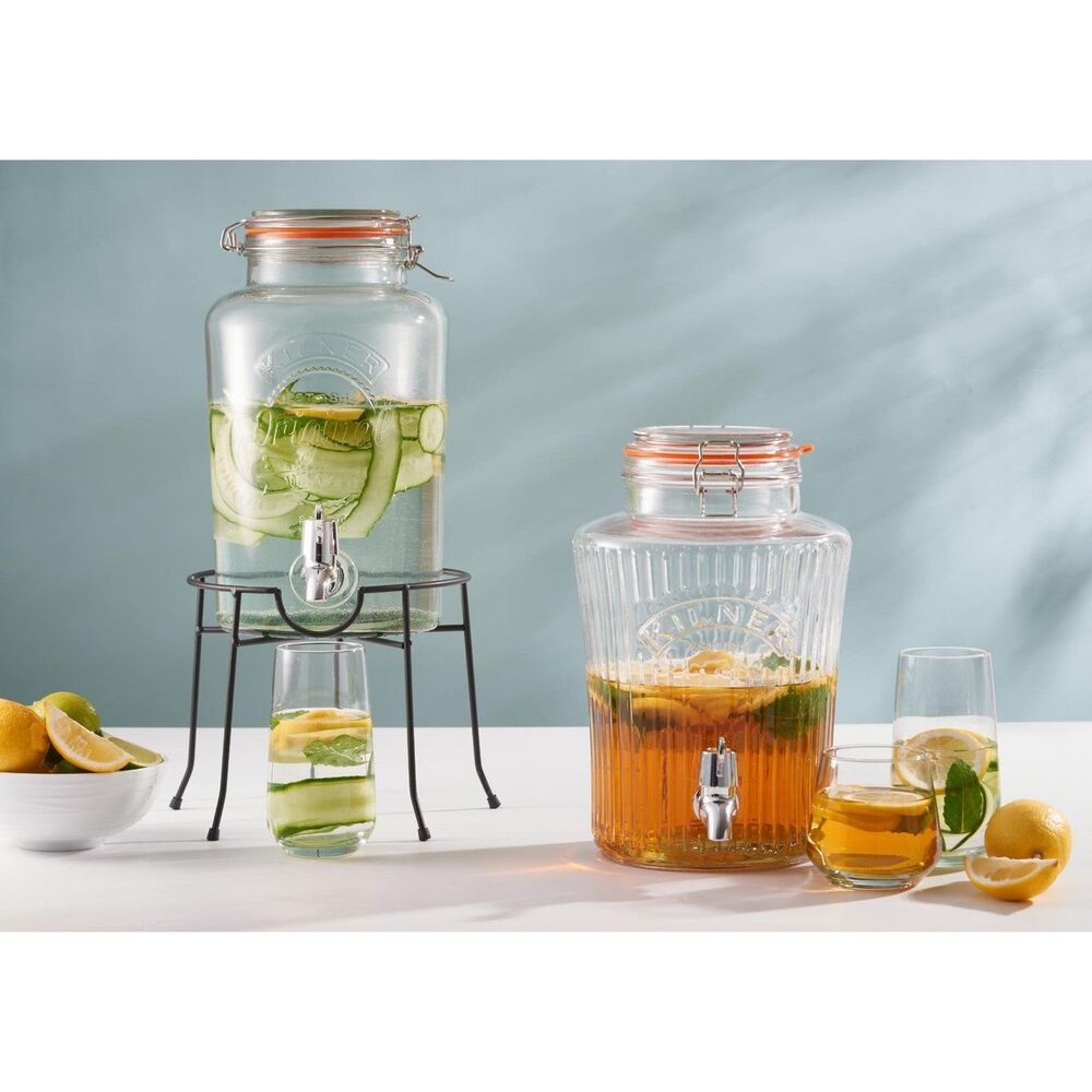 Kilner Round Storage Jar With Dispensing Tap - 5 Litre