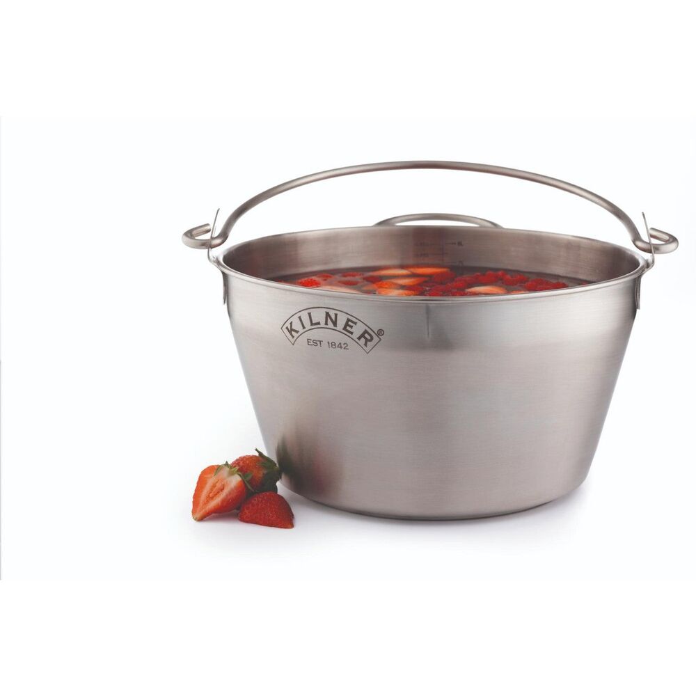 Kilner Original Stainless Steel Jam Pan - 8 Litre