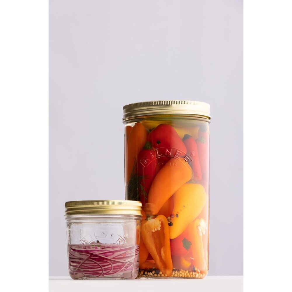 Kilner Wide Mouth Preserve Jar - 1 Litre