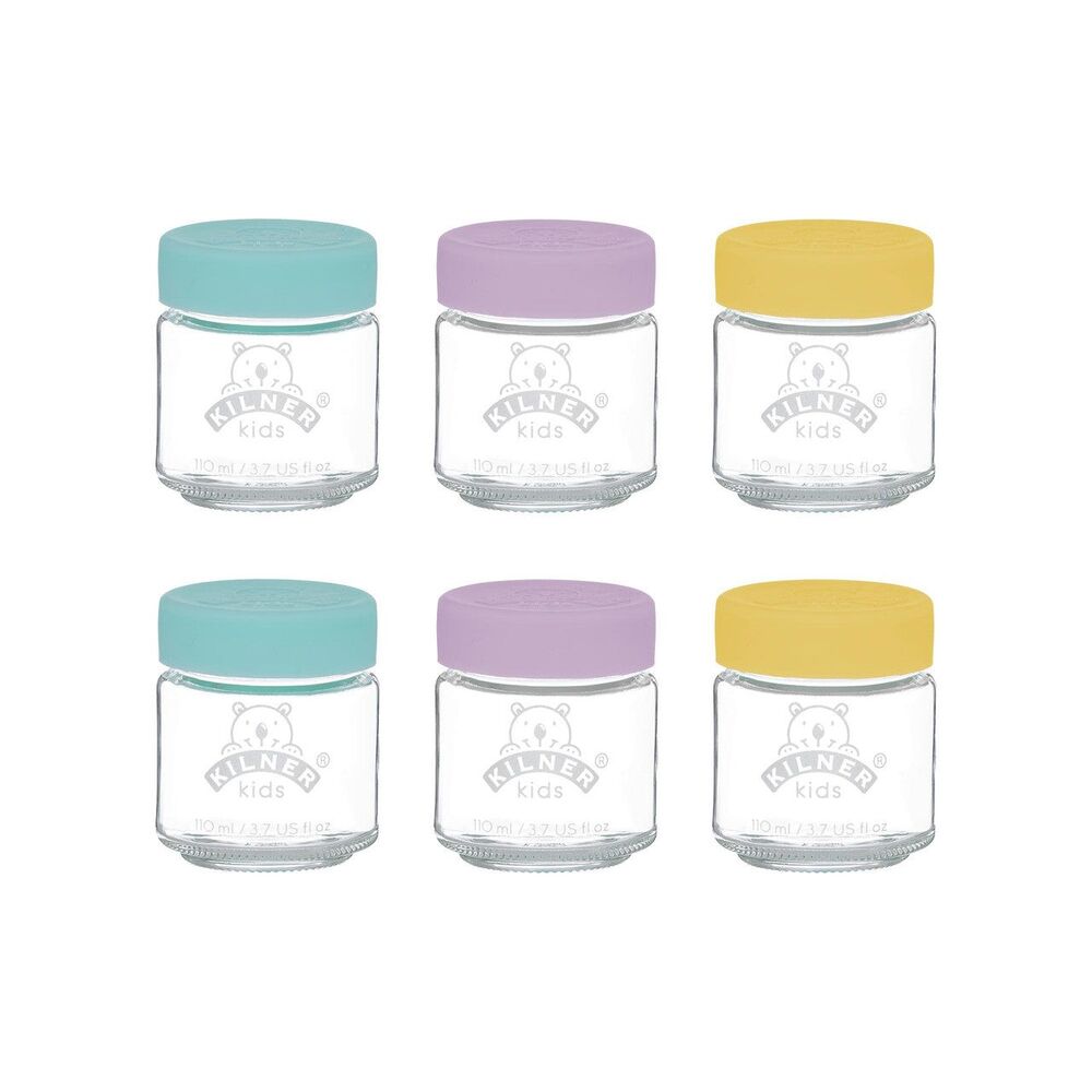 Kilner Kids Jar Set Of 6 - 110ml