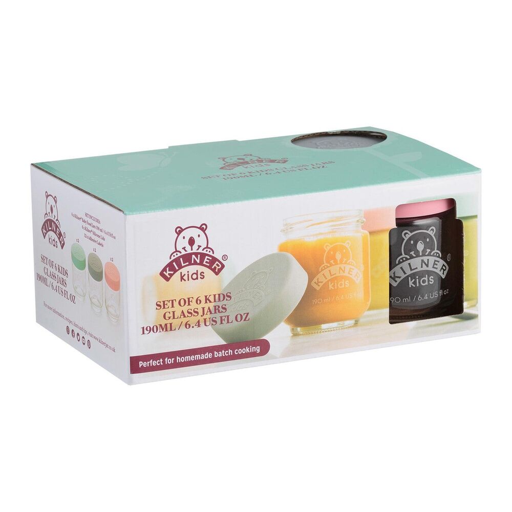 Kilner Kids Jar Set Of 6 - 190ml