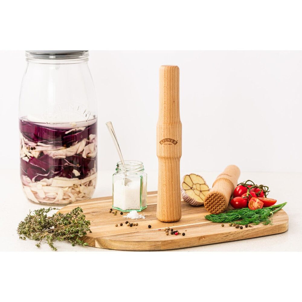 Kilner Fermentation Packer - Beechwood