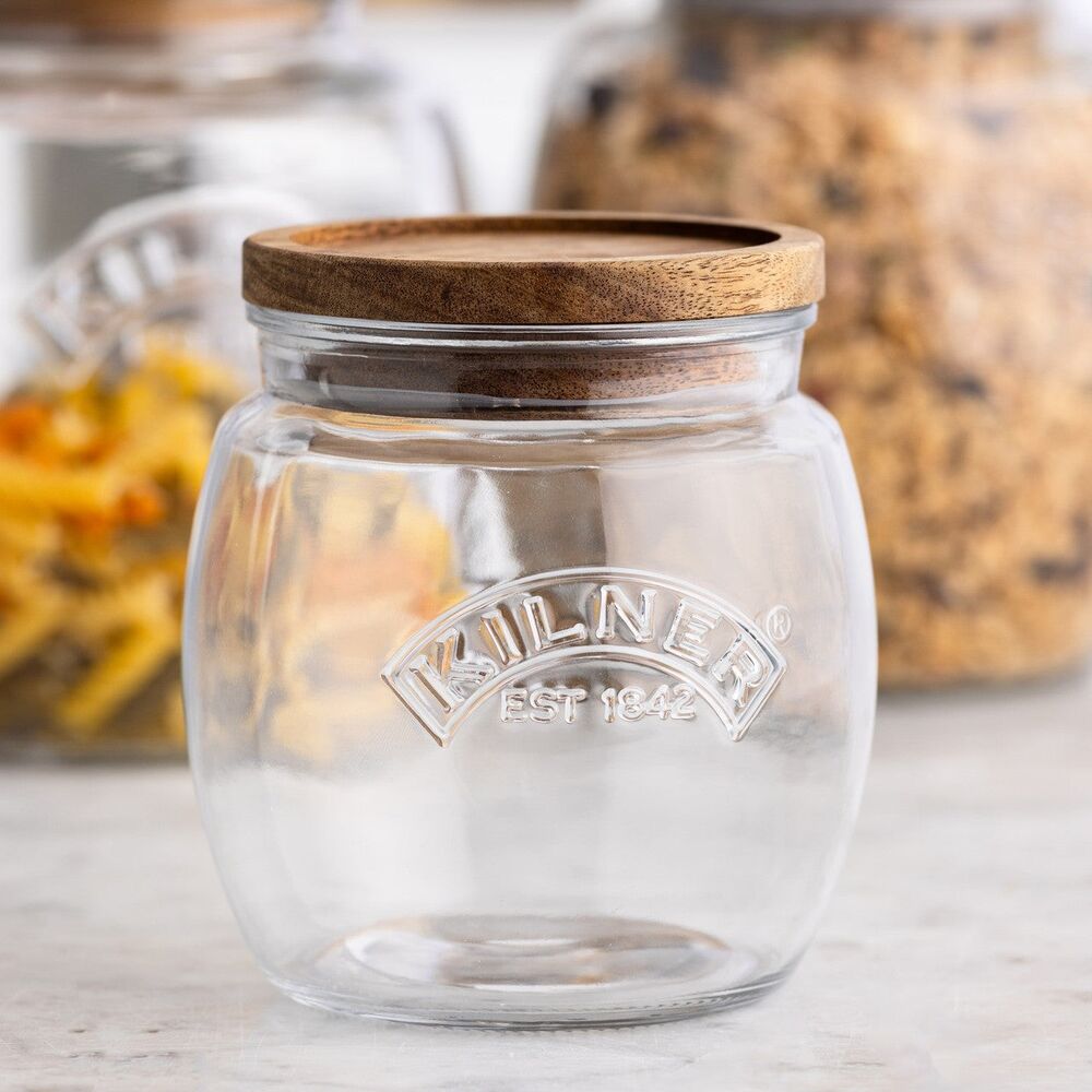 Kilner Universal Jar With Wooden Lid - 850ml
