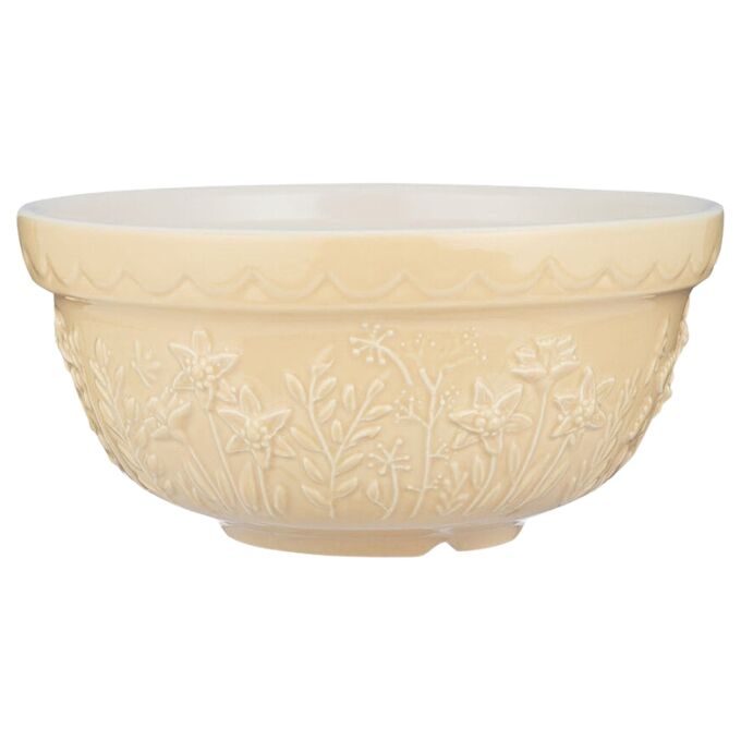 Mason Cash - In The Meadow Daffodil Yellow Mixing Bowl - 21cm