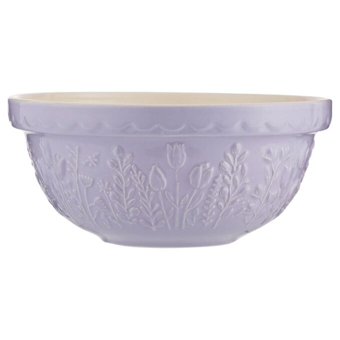 Mason Cash - In The Meadow Tulip Lilac Mixing Bowl - 24cm