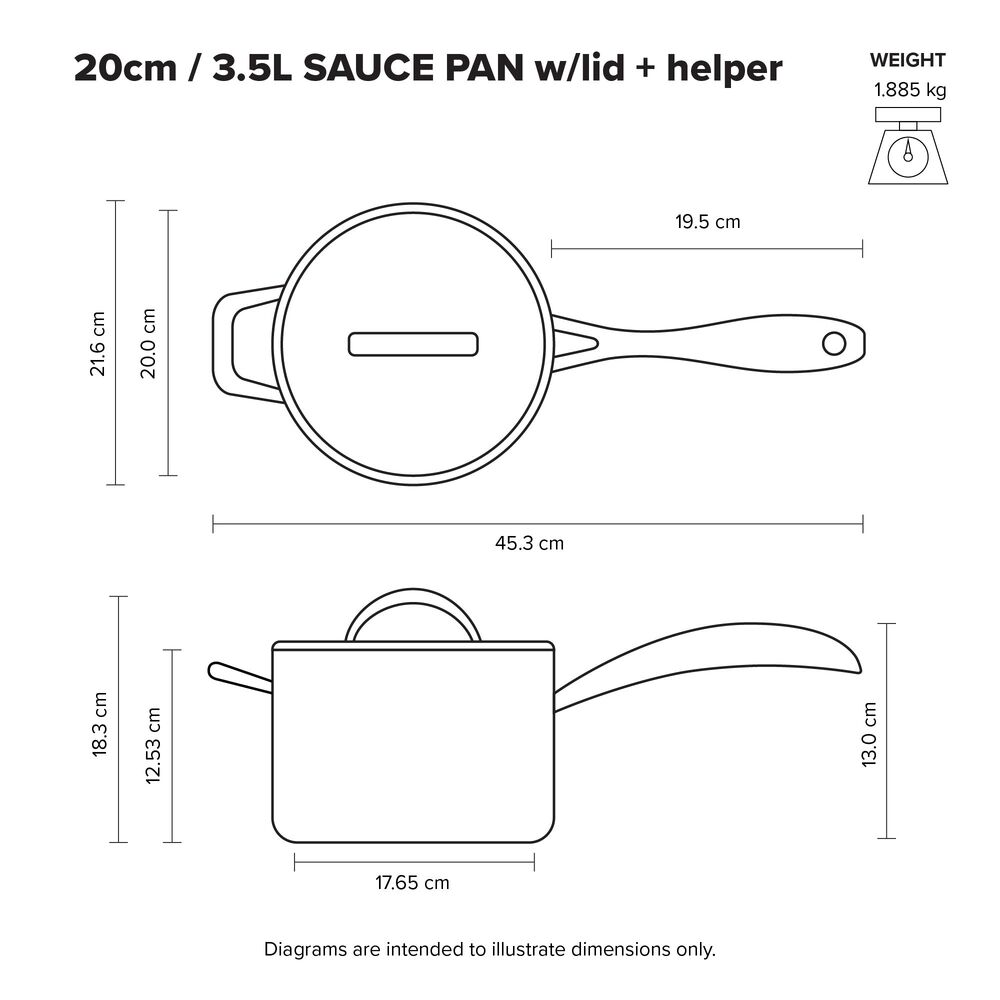 Scanpan - STS Saucepan - 18cm