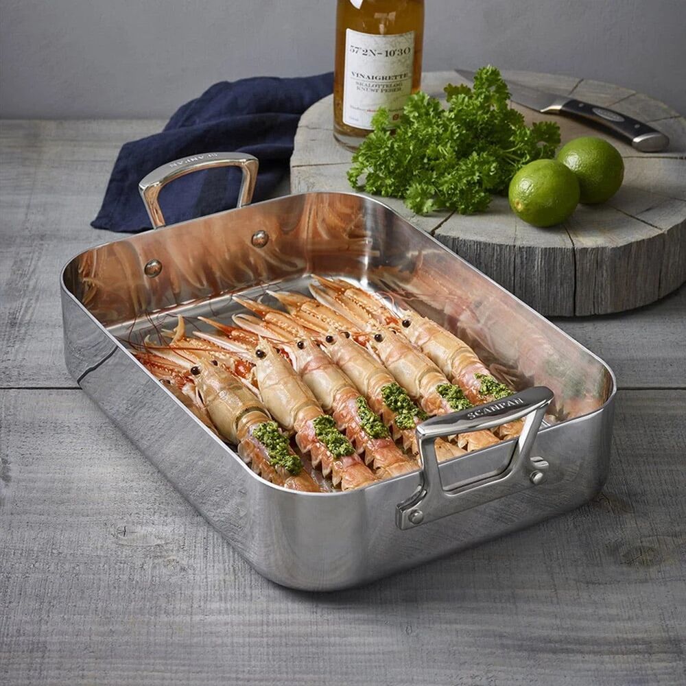 Scanpan - STS Roasting Pan with Rack - 42x26cm