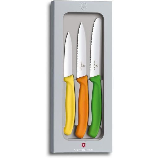 Victorinox Swiss Classic Paring Knife 3pc Set Multicolour