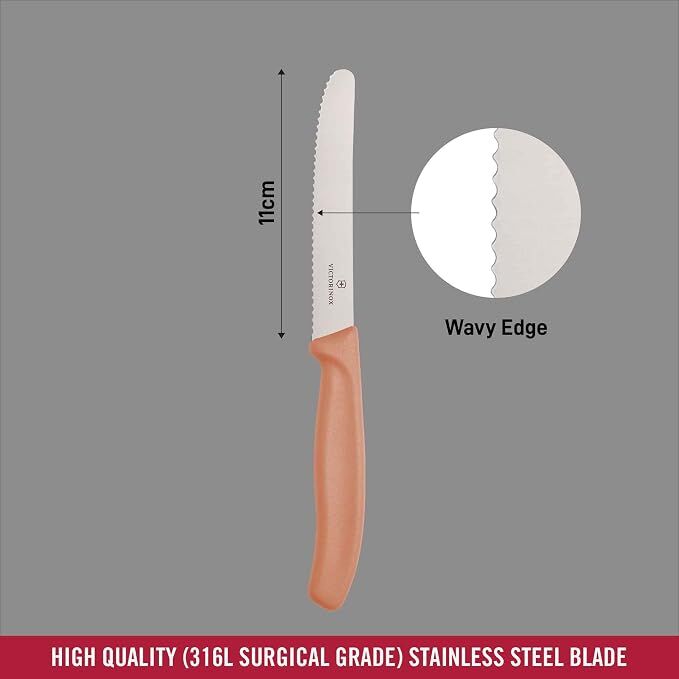 Victorinox Swiss Classic Steak and Tomato Knife - Rose Reverie