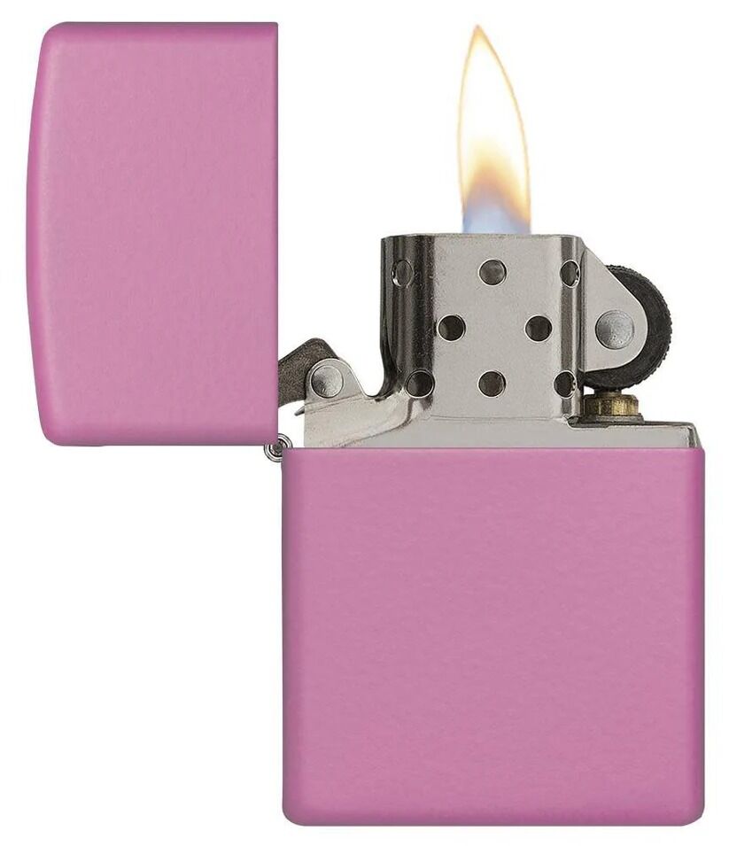 Zippo Lighter - Classic Pink Matte