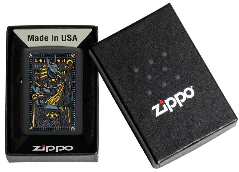 Zippo Lighter - Anubis Design