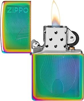 Zippo Lighter - Dimensional Flame Design