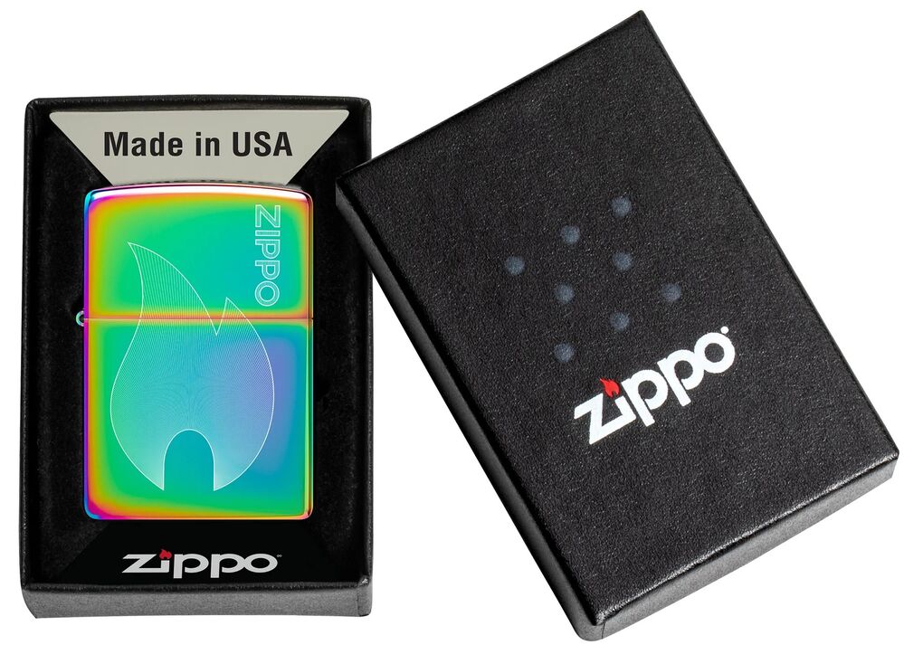 Zippo Lighter - Flame Design