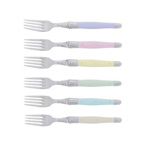 Jean Dubost Laguiole Simplicite - 24pc Cutlery Set Pastels