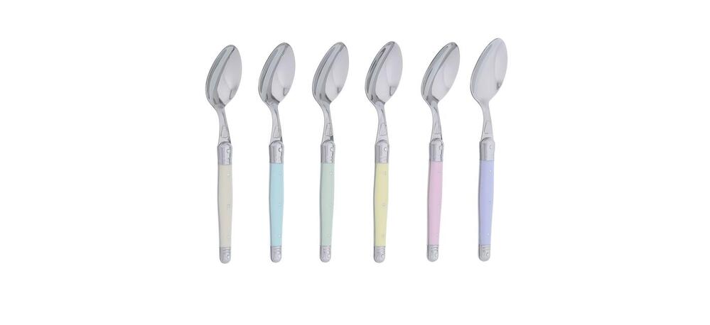 Jean Dubost Laguiole Simplicite - 24pc Cutlery Set Pastels