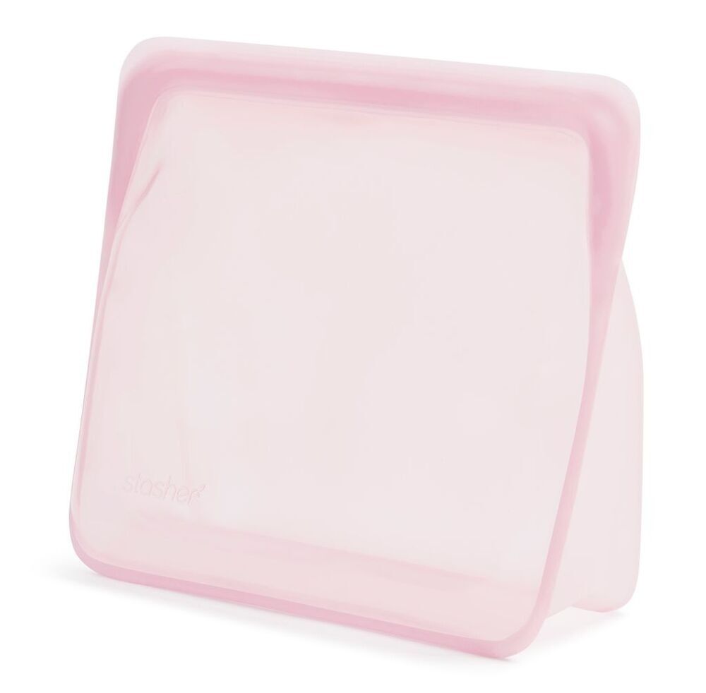 Stasher Stand Up Bag Mega - Pastel Pink