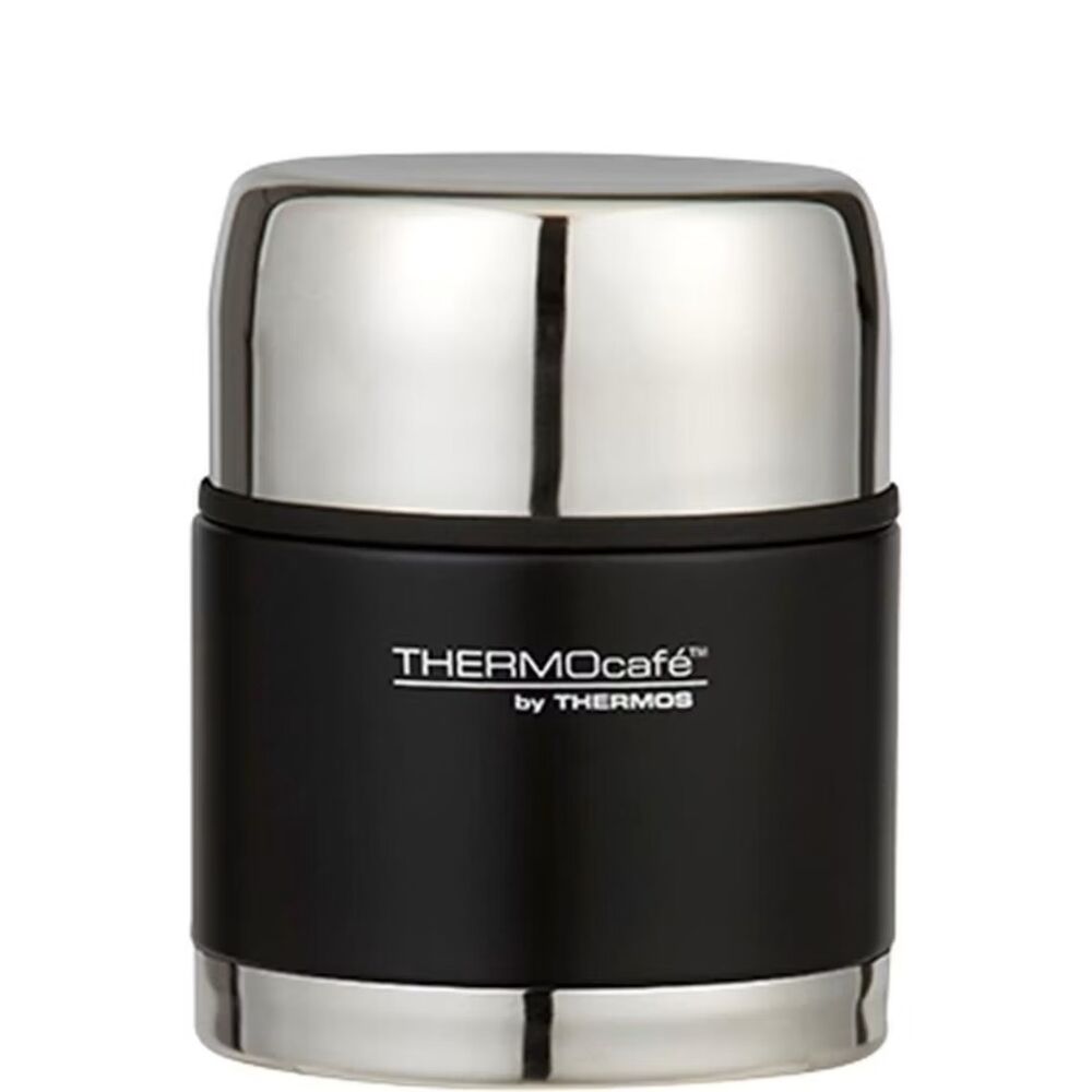 Thermos Thermocafe Food Jar 500ml Matte Black