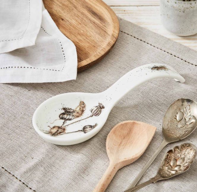 Royal Worcester Wrendale Spoon Rest - Country Mice