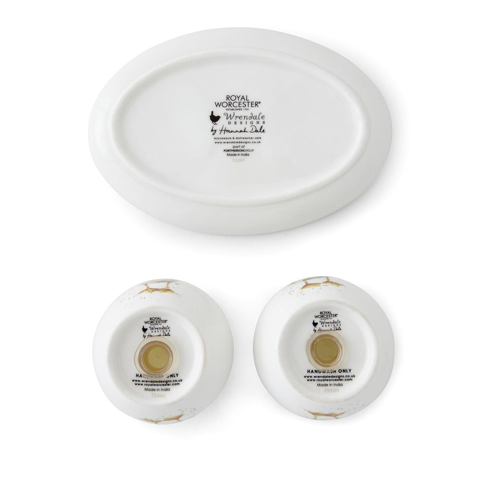 Royal Worcester Wrendale Salt & Pepper Set - Not a Daisy Goes By