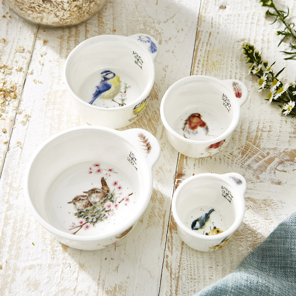 Royal Worcester Wrendale Measuring Cups - Birds (Set of 4)