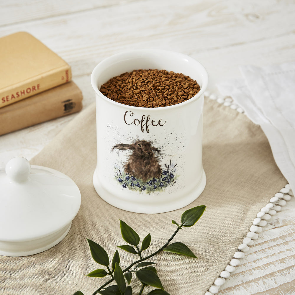 Royal Worcester Wrendale Coffee Canister - Bright Eyes