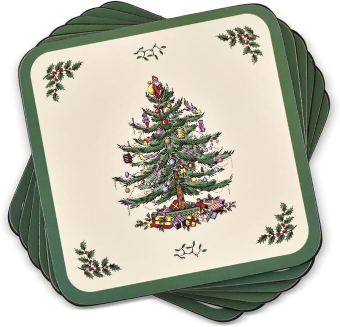 Pimpernel Christmas Tree - Coasters - (Set of 6)