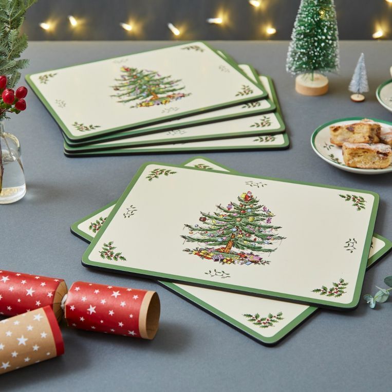 Pimpernel Christmas Tree - Regular Placemats - (Set of 6)