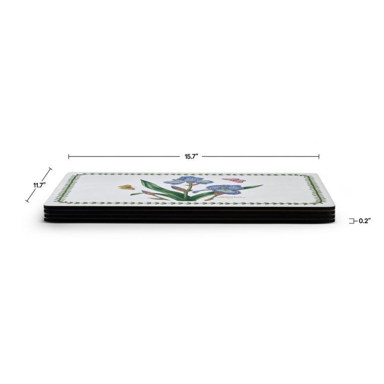 Pimpernel Botanic Garden - Large Placemats - (Set of 4) Mixed Motifs