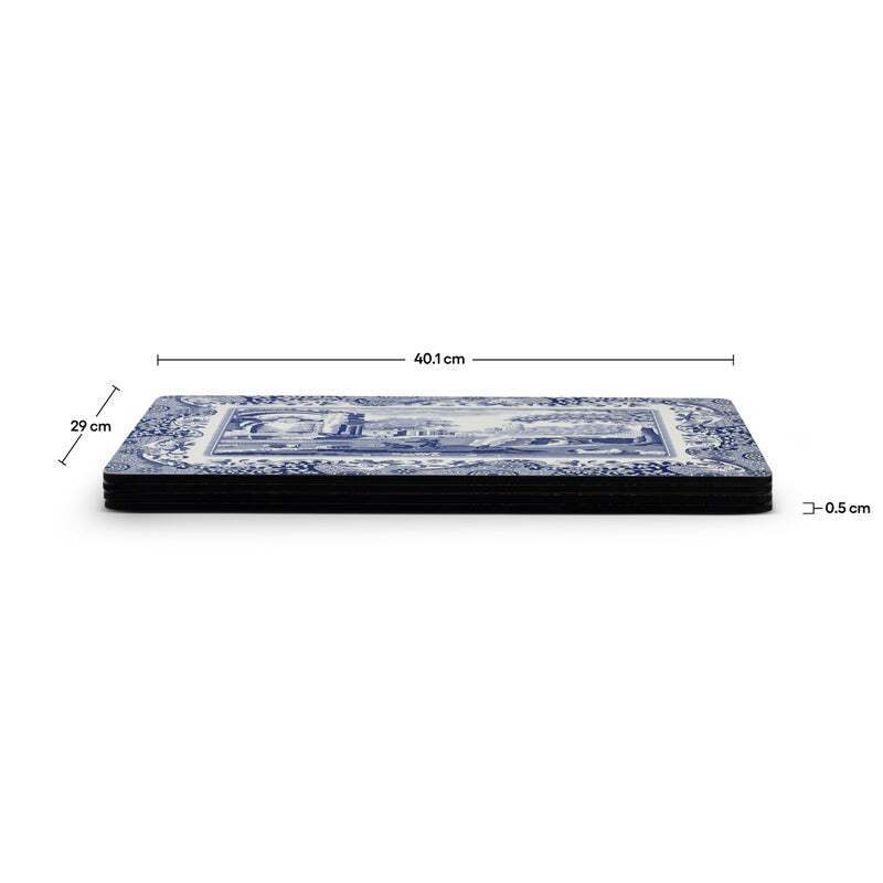 Blue Italian by Pimpernel - Regular Placemats (Set of 4)